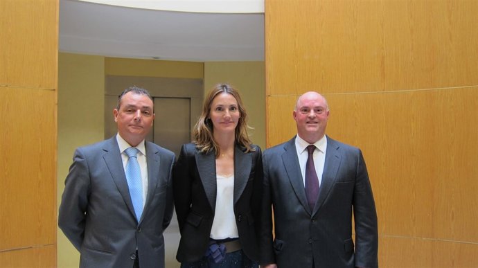 Salvador Navarro, Mónica Reig y Alberto de Rosa.