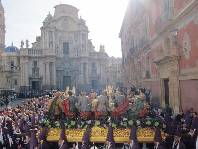 La Mañana de los Salzillos. Viernes Santo. La Santa Cena