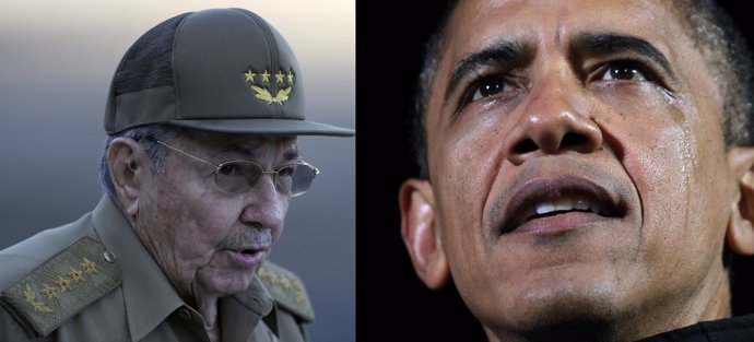 OBAMA Y CASTRO