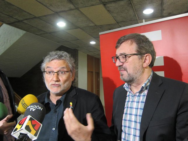Fernando Lezcano y Julián Buey.