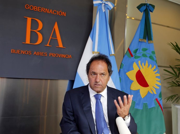 Daniel Scioli, gobernador de la Provincia de Buenos Aires