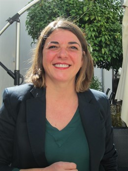 La cabeza de lista de IU por Córdoba al Parlamento andaluz, Elena Cortés