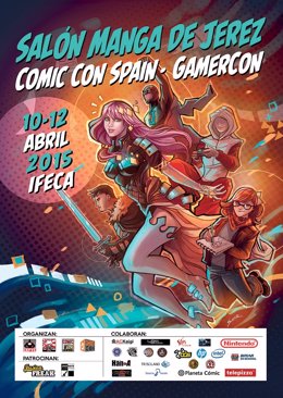 Cartel del Salón Manga de Jerez 2015