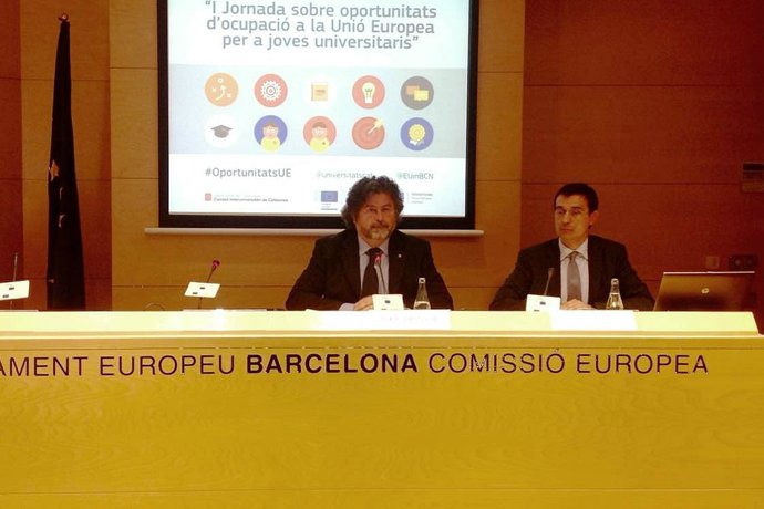 A.Castellà y A.Altafaj, en una jornada sobre empleo en la UE