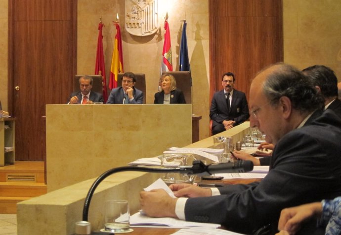 Un momento del Pleno del Ayuntamiento de Salamanca
