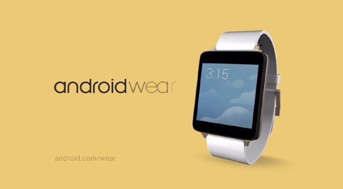 Android Wear con LG G Watch (logo)