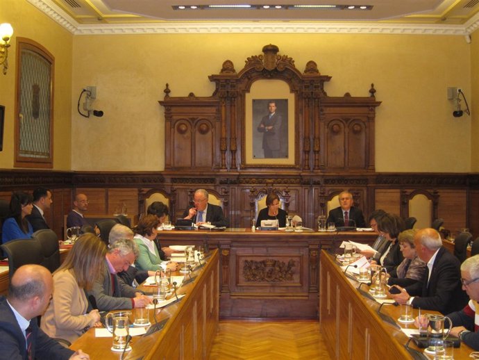 Pleno municipal de Gijón