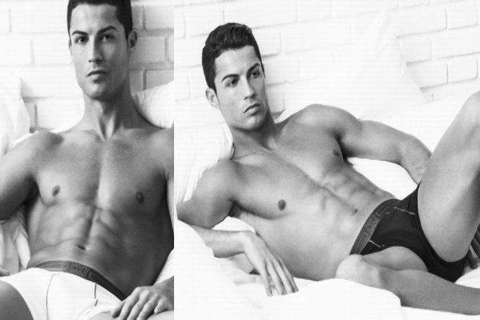 Cristiano marca figura con sus nuevos bóxer