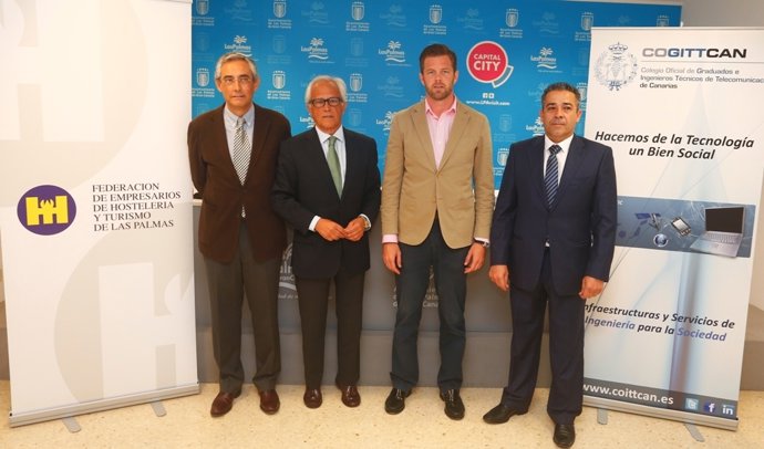 Fernando Fraile, Pablo Barbero, Miguel Quintanilla y Sebastián Suárez