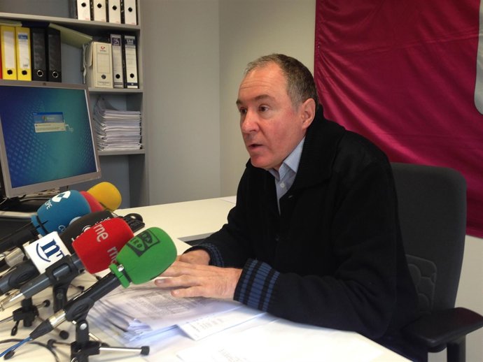 El portavoz de UPL en el Ayuntamiento de León, Eduardo López Sendino