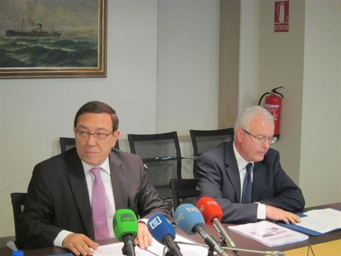 Juan Vázquez, en rueda de prensa. 