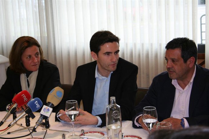 Pedro Casares (PSOE) en el desayuno con FEPYCAN