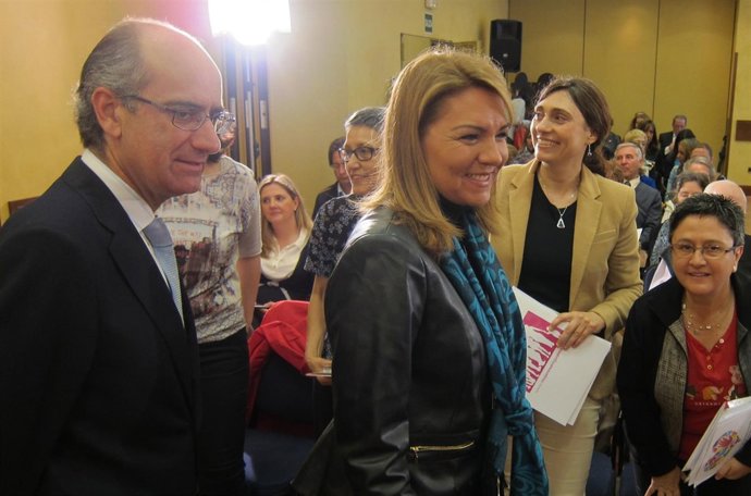 Camarero (D) junto a Javier Iglesias (I)