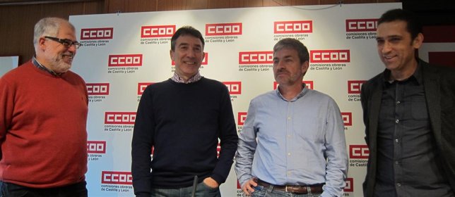 Hernández presenta las propuestas de CCOO ante las elecciones