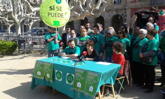 C.Macías (PAH), V.Valiño (Obs.Desc) y M.Campuzano (APE)