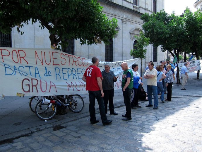 Manifestación De Los Trabajadores De Aussa