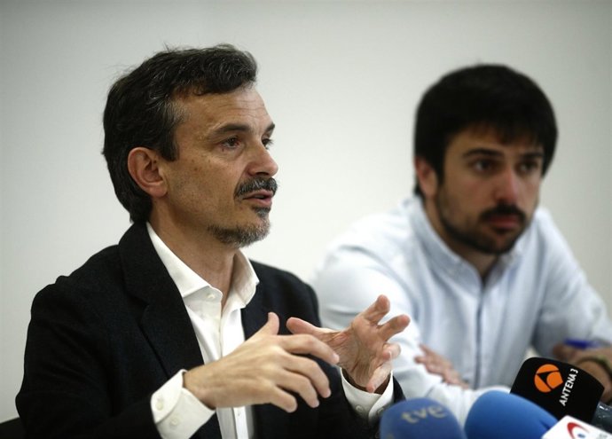 José Manuel López y Ramón Espinar, de Podemos