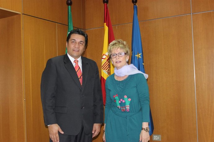 Blas Lanzoni y Elena Víboras