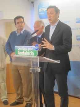 Hernando, durante su intervención en Almería