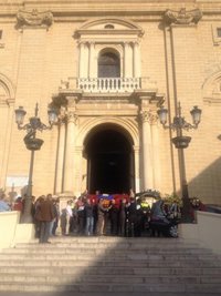 Familiares y amigos despiden a Gustavo Virués en Chiclana