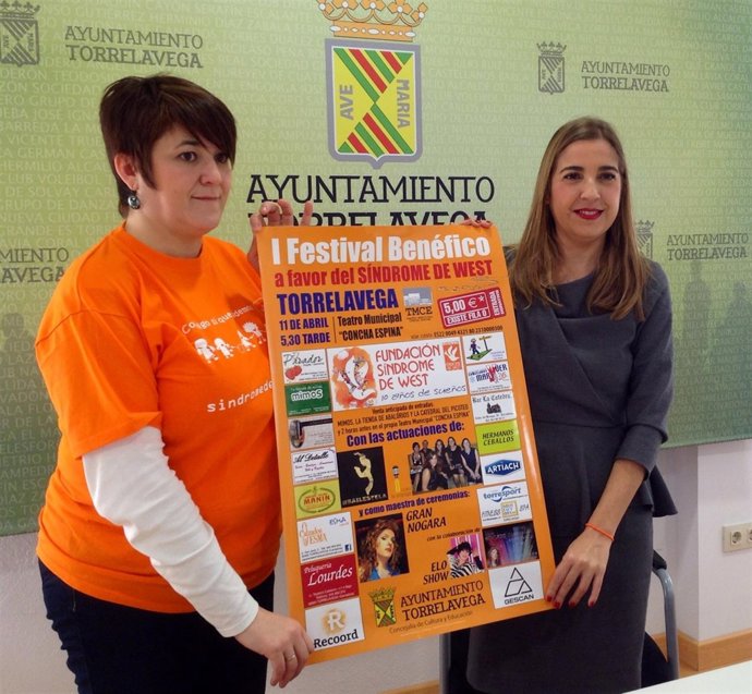 Presentación del festival a favor de los afectados por el Síndrome de West