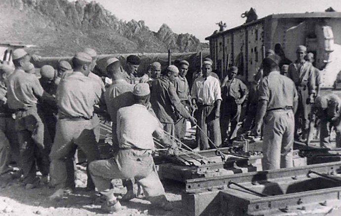 Prisioneros en la zona de Betijuelo, Tarifa.