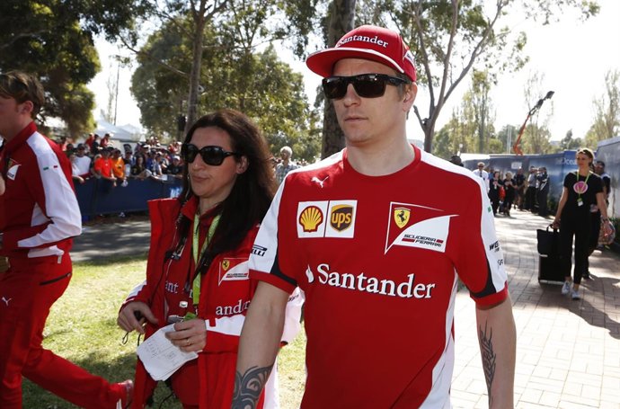 Ferrari Kimi Raikkonen Australia