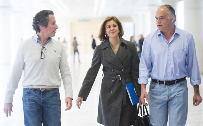 Floriano, Cospedal y González Pons