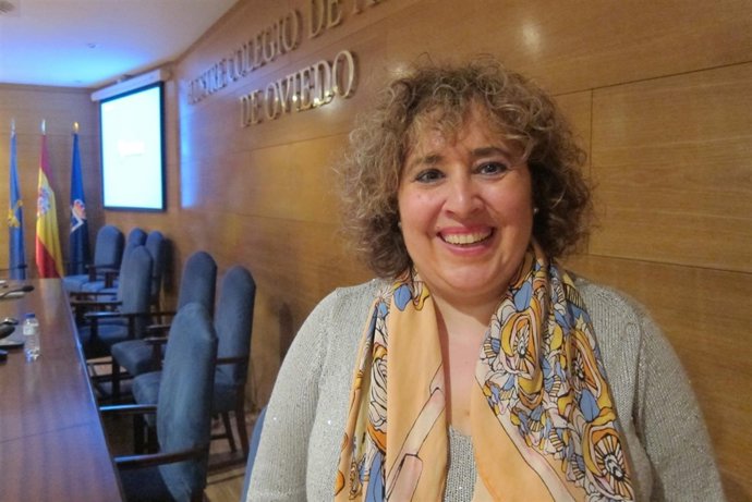 Marta del Pozo, en Oviedo