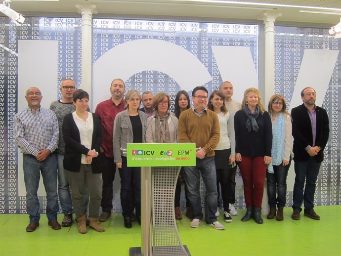 Candidatos de ICV-EUiA en los municipios del Área Metropolitana de Barcelona