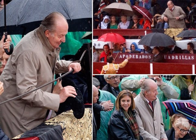 El Rey Don Juan Carlos, invitado de excepción en los toros de Brihuega