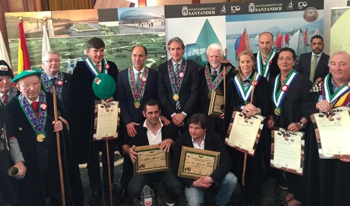 Los nuevos cofrades de los Quesos de Cantabria