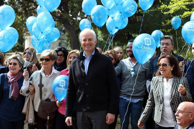 Presentación de la iniciativa 'Cambia Zaragoza'.