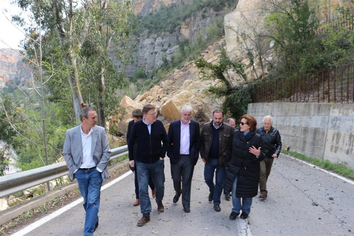 Puig visita Cortes de Pallás