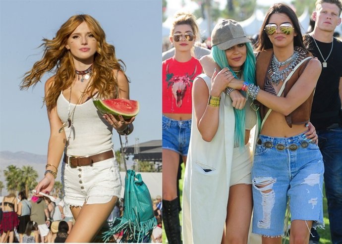 Bella Thorne y Kyle y Kendall Jenner