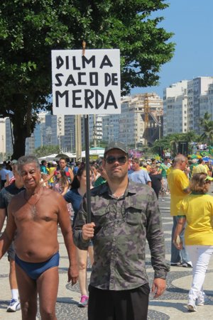 Protestas en Brasil