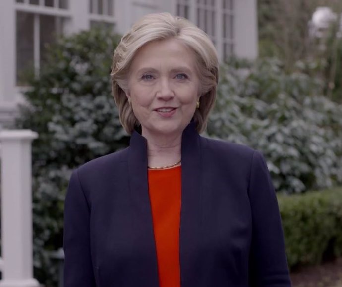 Anuncio de la candidatura presidencial de Hillary Clinton