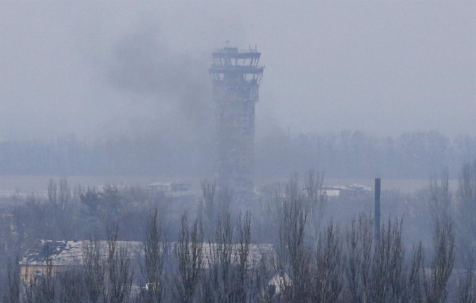 Combates en el Aeropuerto Internacional Sergei Prokofiev de Donetsk