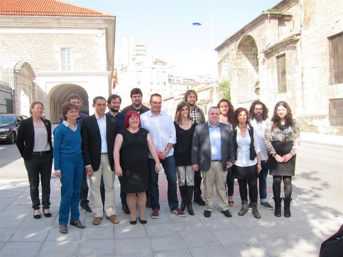 Candidatos de Podemos Cantabria al Parlamento