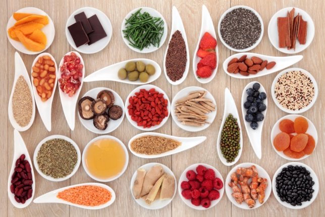 Alimentos, antioxidantes, dieta saludable