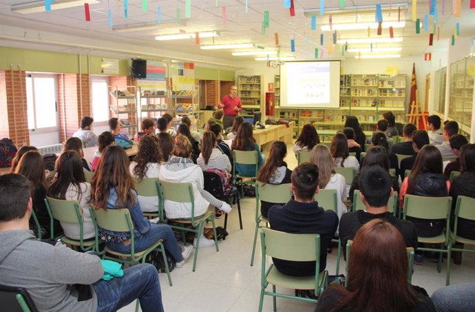 Los alumnos del IES Rambla de Nogalte