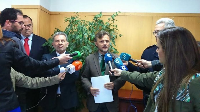 El delegado de la Junta en Huelva, José Fiscal.