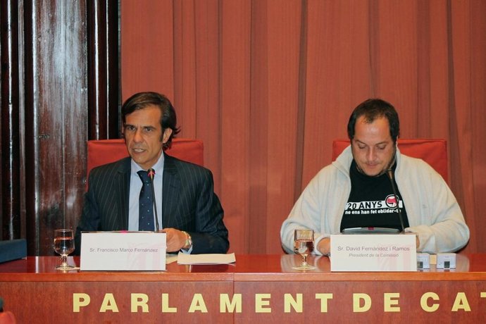 Francisco Marco (director Método 3) David Fernández (CUP)