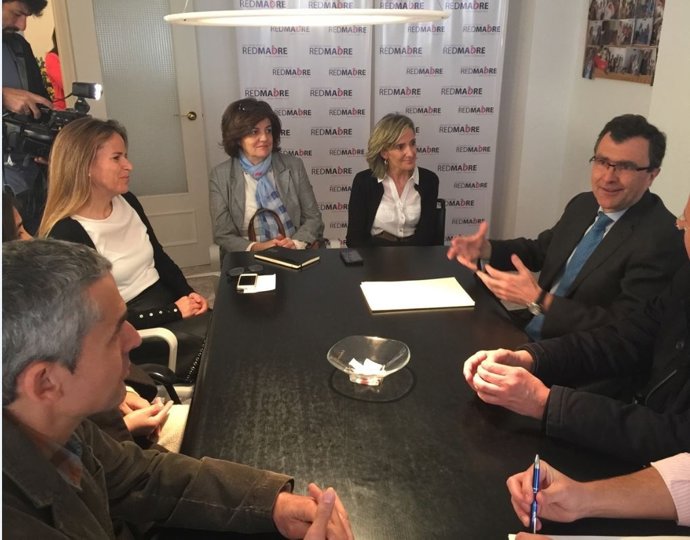 Ballesta en la reunión con RedMadre