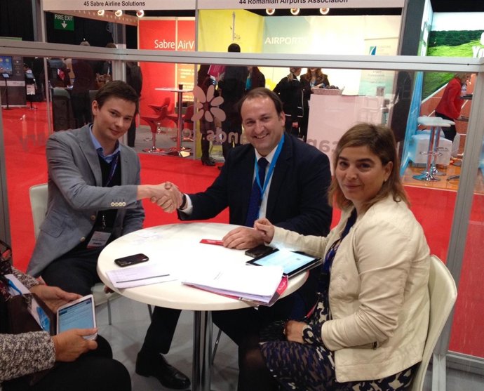 Reunión en Routes Europa 2015