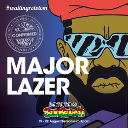 Major Lazer estará en el Rototom