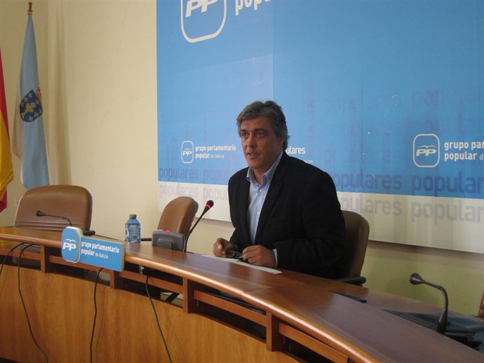 Pedro Puy en rueda de prensa