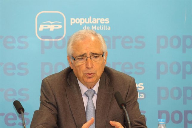 Juan José Imbroda, en rueda de prensa
