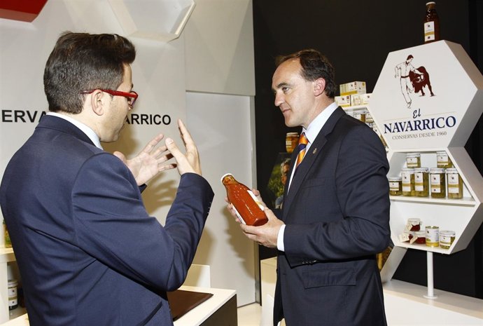 Javier Esparza en el Salón del Gourmet de Madrid