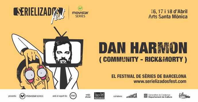 Dan Harmon en el Movistar SerielizadosFest